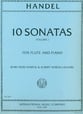 TEN SONATAS VOL 1 FLUTE/PIANO cover